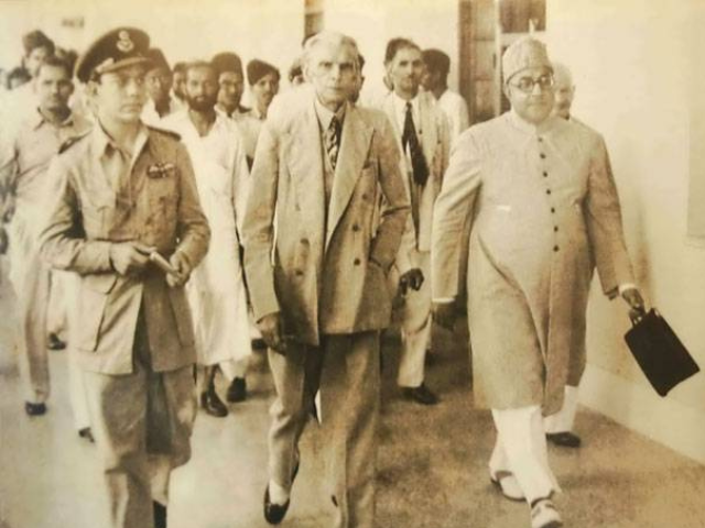 Muhammad Ali Jinnah becomes governor of Pakistan in Karachi. PHOTO: The Nation