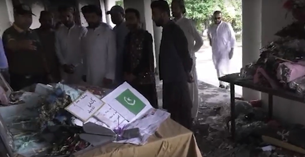 a delegation of balochistan youth association visited jinnah house photo screengrab