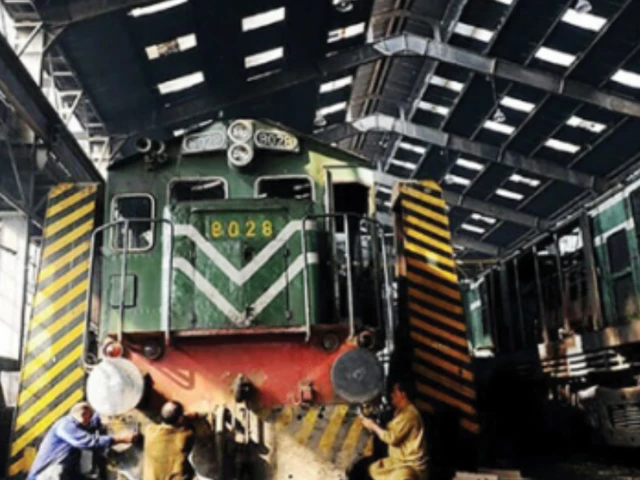 Jinnah Peoples Train rolls out from Carriage Factory