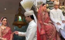 junaid safdar ties the knot with shanza ali in lahore nikah ceremony