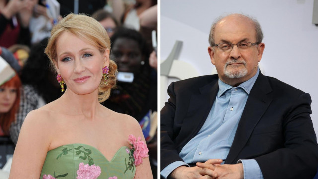 harry potter author jk rowling receives death threat for defending salman rushdie harry potter author jk rowling receives death threat for defending salman rushdie
