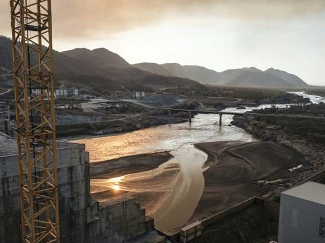 the blue nile flowing through the grand ethiopian renaissance dam photo afp the blue nile flowing through the grand ethiopian renaissance dam photo afp