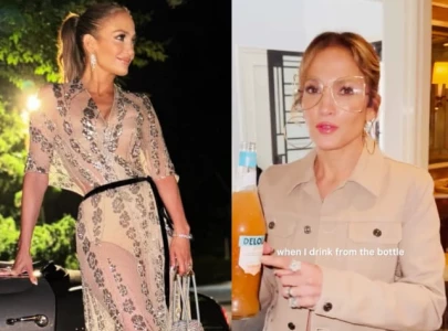 jennifer lopez drinks from the bottle after bruno mars concert amid ben affleck divorce rumors