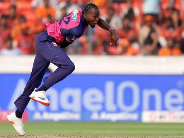 england s fast bowler jofra archer photo courtesy ipl england s fast bowler jofra archer photo courtesy ipl