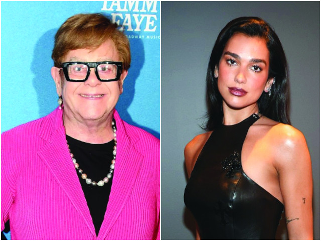 Dua Lipa, Elton John and more rally against AI plans | The Express Tribune