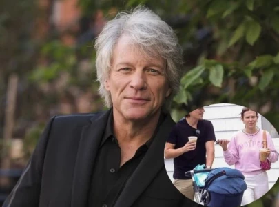 jon bon jovi opens up on becoming grandfather after jake and millie s baby arrival