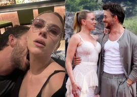 scarlett johansson and jonathan bailey s playful pda sparks buzz online scarlett johansson and jonathan bailey s playful pda sparks buzz online