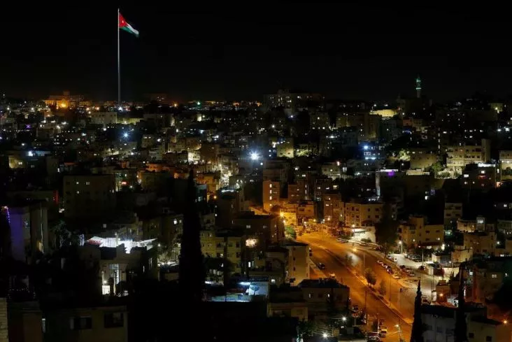 a jordanian national flag is seen in amman jordan may 25 2020 photo reuters a jordanian national flag is seen in amman jordan may 25 2020 photo reuters