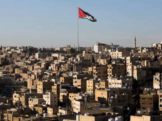 a jordanian flag flies over the capital city amman jordan august 17 2025 reuters a jordanian flag flies over the capital city amman jordan august 17 2025 reuters