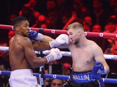 joshua knocks out wallin
