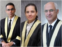 justice babar sattar l justice saman riffat imtiaz m and justice mohsin akhtar kayani photos ihc website