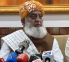 jamiat ulema i islam f chief maulana fazlur rehman addresses a press conference in peshawar on saturday photo screengrab