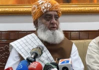 jamiat ulema i islam f chief maulana fazlur rehman addresses a press conference in peshawar on saturday photo screengrab