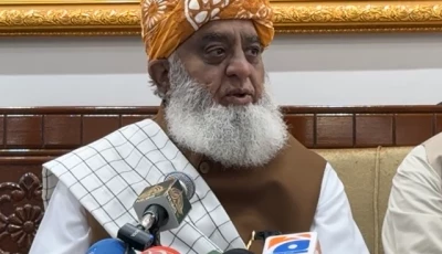 jamiat ulema i islam f chief maulana fazlur rehman addresses a press conference in peshawar on saturday photo screengrab