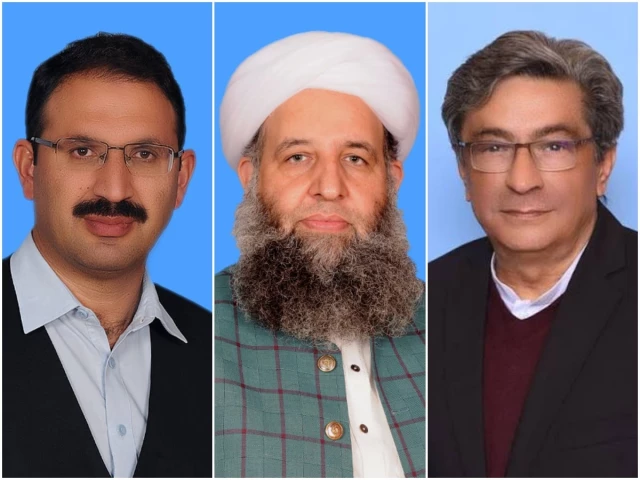 left to right pti s junaid akbar khan noorul haq qadri and ali asghar khan left to right pti s junaid akbar khan noorul haq qadri and ali asghar khan