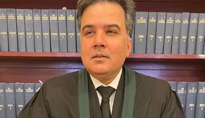 a photo of sindh high court s justice agha faisal sindh high court