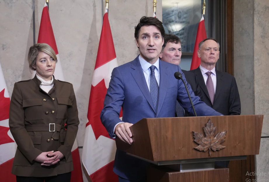 canadian pm trudeau impose retaliatory tariff on us photo ap