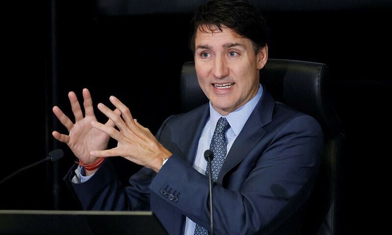 canada s prime minister justin trudeau takes part in public hearings for an independent commission probing alleged foreign interference in canadian elections in ottawa canada on october 16 photo reuters