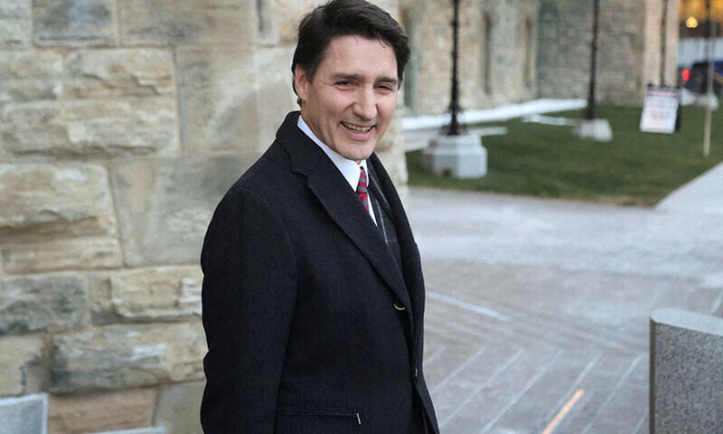 canadian prime minister justin trudeau leaves parliament hill after a cabinet meeting in ottawa ontario on december 20 photo reuters