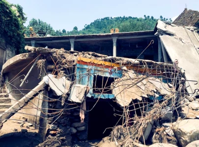 k p unveils rs9 45bn damage assessment after floods