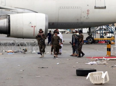 withdrawing us forces damage planes leave garbage at kabul airport