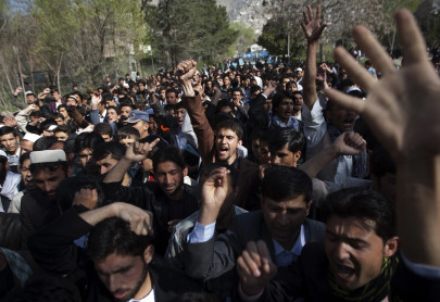 students gather in kabul on fifth day of afghan protests