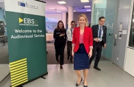 eu high representative for foreign affairs and security policy kaja kallas walks after an interview with reuters in brussels belgium march 17 2026 picture taken with a mobile phone photo reuters