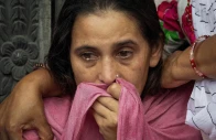 kamala bhattarai wife of pushpa raj bhattarai 46 who died in deadly flash floods and a mudslide mourns during his cremation ceremony using an effigy because the body remains missing at pashupatinath temple in kathmandu nepal september 3 2026 reuters
