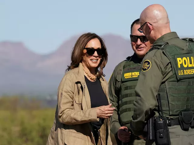 kamala harris faces criticism for wearing luxury necklace during border visit kamala harris faces criticism for wearing luxury necklace during border visit