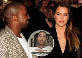kanye west slams khloe kardashian for posting north west photo