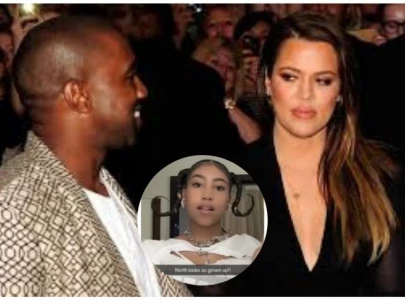 kanye west slams khloe kardashian for posting north west photo