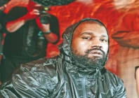 kanye west attends milan fashion week in february this year photo file