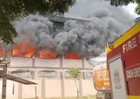 fire breaks out at an old clothes factory in landhi export processing zone in karachi september 7 2026 photo reporter