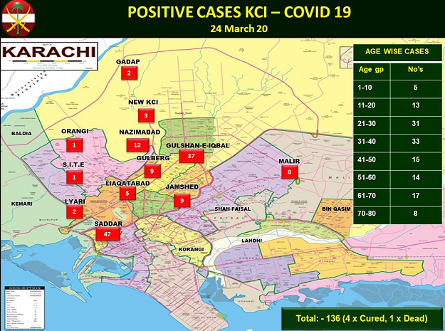 karachi map