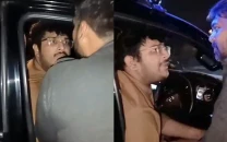 ssp s son held after dha checkpoint clash in karachi