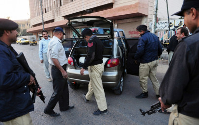 terror and chaos in karachi