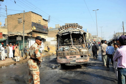 three killed in karachi violence