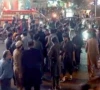 demonstration the family of dr akash places his body at teen talwar and stages a protest demanding the immediate arrest of criminals photo express