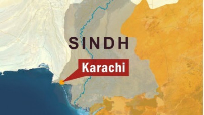 child killed as robbers take family hostage