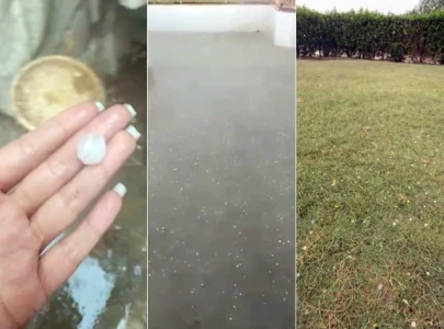watch karachi gets hailstone surprise watch karachi gets hailstone surprise