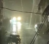 a view of a street in karachi during moderate to heavy rainfall photo screengrab file