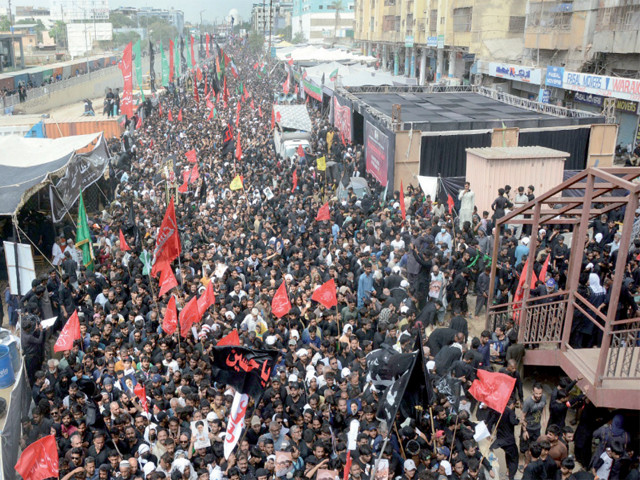 Karachi Chehlum procession ends peacefully