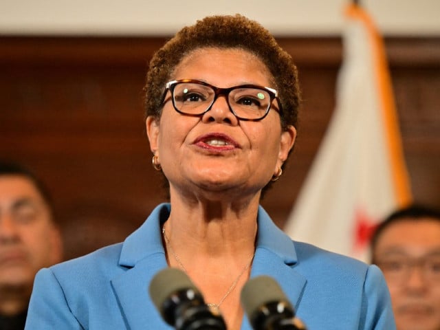 la mayor karen bass stays silent on absence and cutting fire budget as wildfires devastate the city