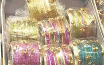 kashmiri bangles dominate eid markets