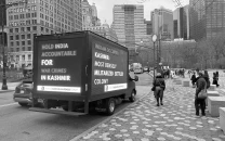 ny digital ads trucks beam kashmir freedom messages