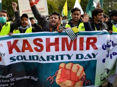 pakistan observes kashmir solidarity day leaders reaffirm support for iiojk struggle