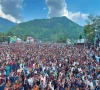 electioneering a large number of people attend a pml n election rally in haveli area of azad kashmir on friday photo express