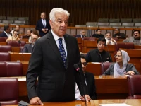 defence minister khawaja asif speaking at the national assembly session on tuesday january 20 2026 photo facebook national assembly of pakistan