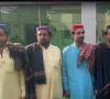 members of the umrani gang who surrendered to police after a large scale operation against criminal elements in the katcha areas of rajanpur screengrab