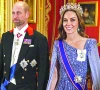 kate dazzles in largest tiara at windsor banquet